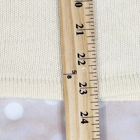 Lew Magram 2 PC Creme Lambswool/Angora/Nylon Blend Skirt Set, Women's Medium - Picture 11 of 12